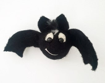 Bat decoration, Halloween decoration, needle felted bat, bat to hang, autumn decoration, bat figure