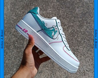 Nike air Force 1 Summer vagues Baskets personnalisées AF1