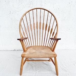 1960’s Danish Modern Hans Wegner for Johannes Hansen PP550 Peacock Chair