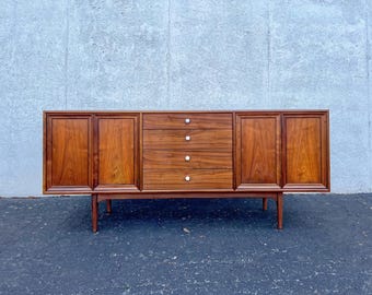 Drexel Declaration Kipp Stewart RARE Mid Century Modern Walnut