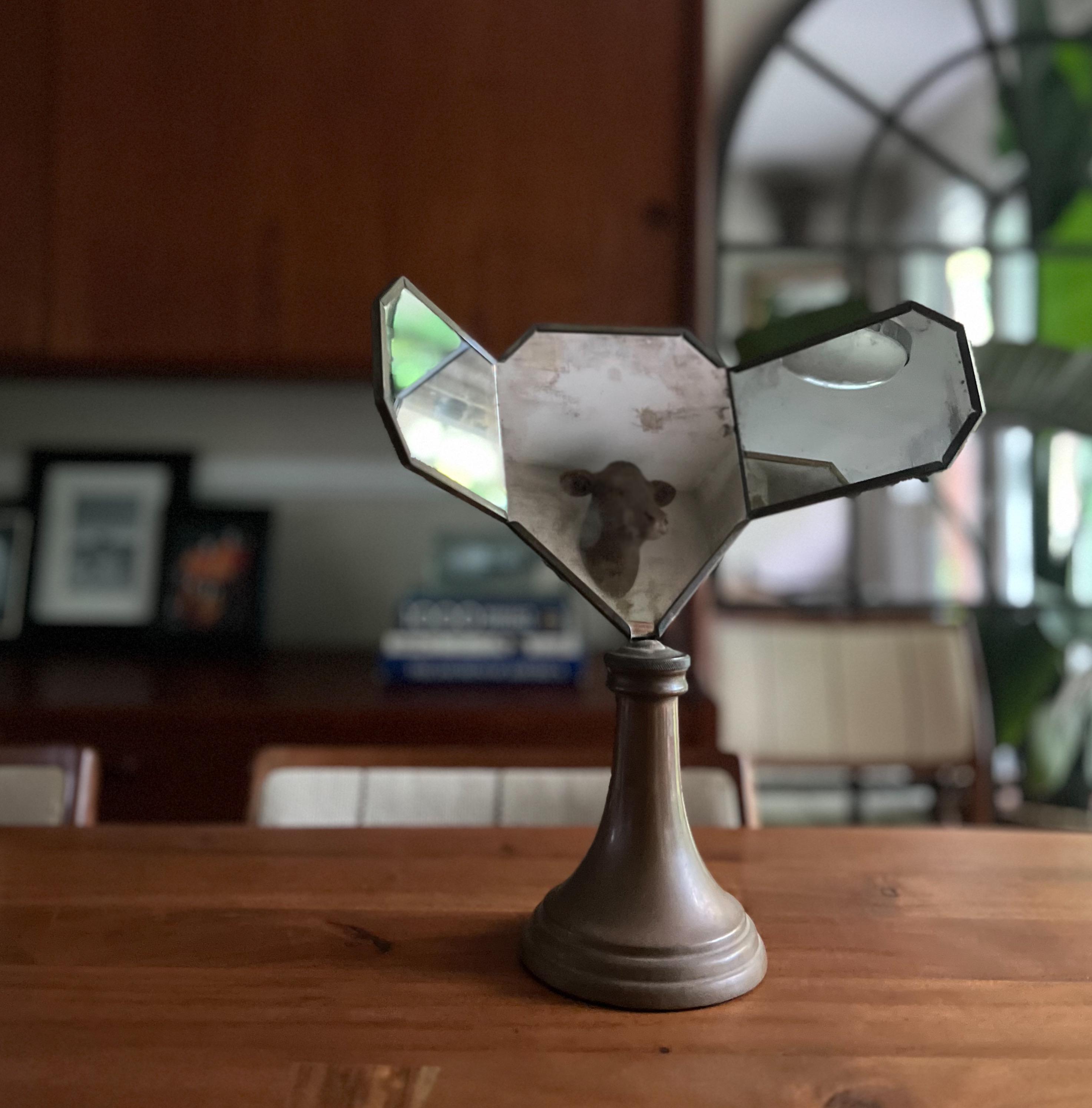 Vintage Scissor Mirror - Etsy