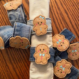 Denim Napkin Rings | Upcycled | Denim Various Sets of 4