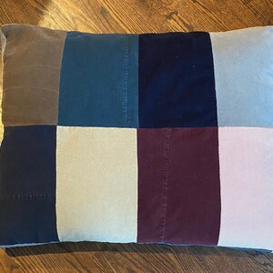 Corduroy Dog Bed Cover | Patchwork | Jewel