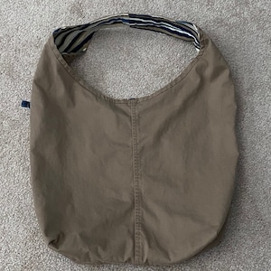 Preppy Boho Bag | Patchwork |  Khaki