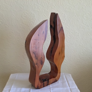 Beautiful English Yew wood sculpture
