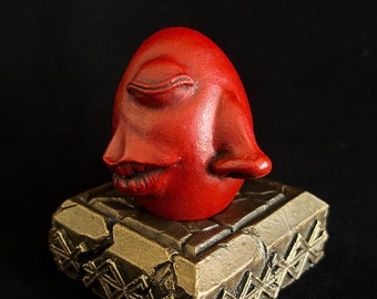 Surrealist Egg Sculpture / "The Egg of the Victor"