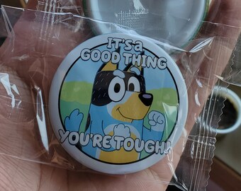 Supportive Dog Dad Pin