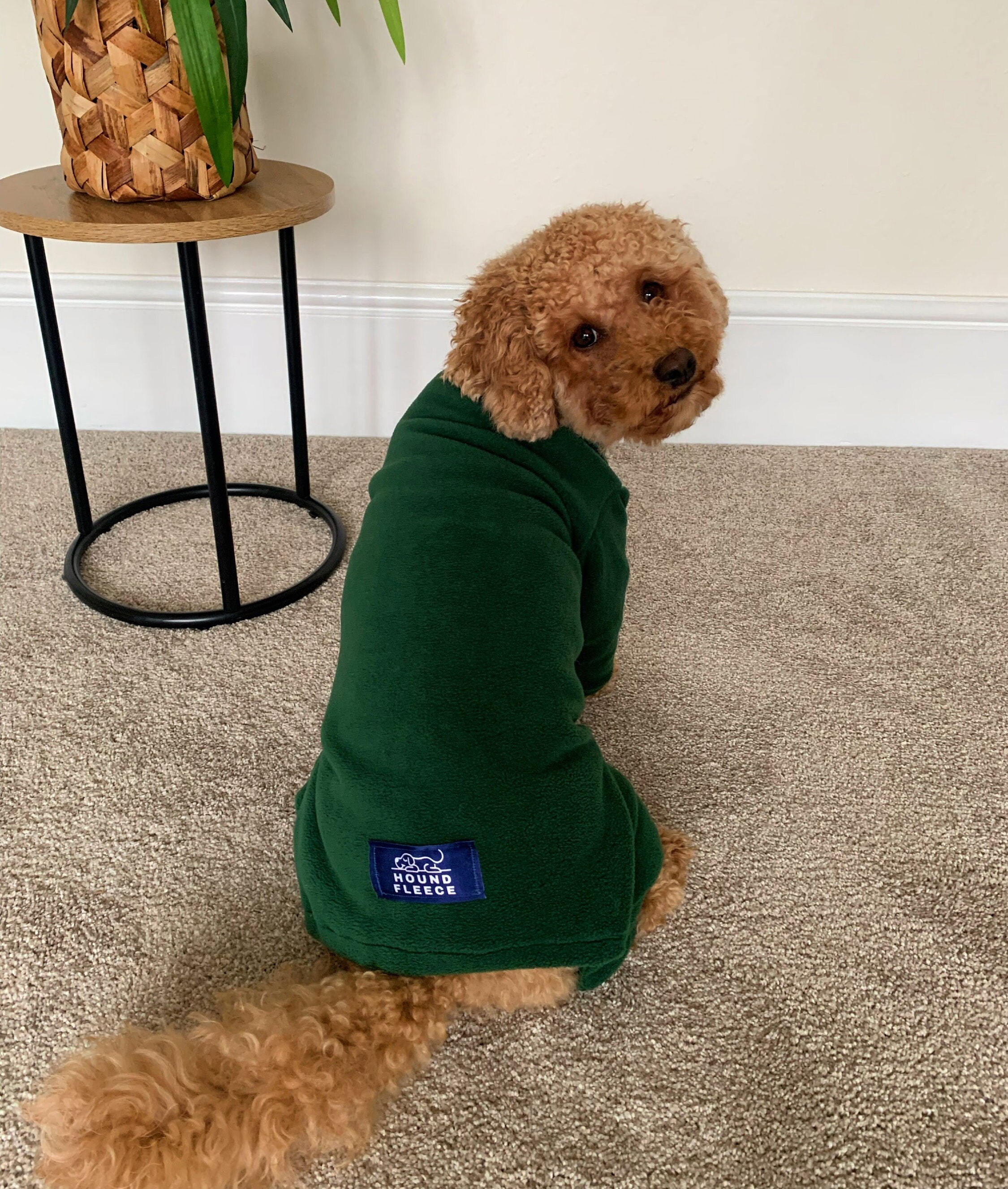 Waterproof Dog Fleece Water Resistant Dog Fleece Dog Coat Etsy UK