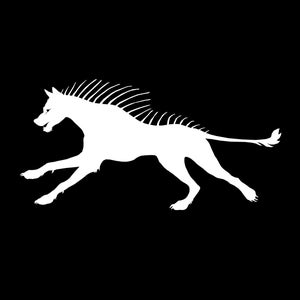 Chupacabra Decal V2 (6&quot;) - Legend, Cryptid, Myth, Lore, Sticker