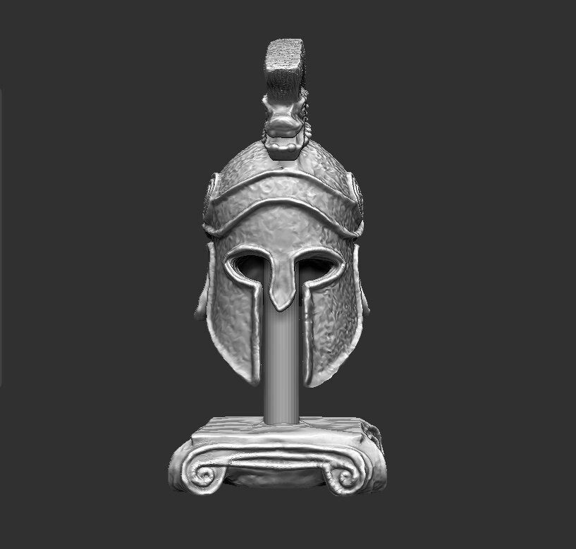 Ancient Greek Helmet Figurine Decoration - High Quality STL - Etsy