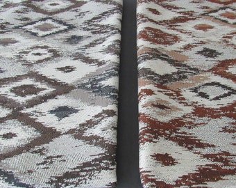 Multi Brown Tone Upholstery Fabric: Fabric cuts for crafts
