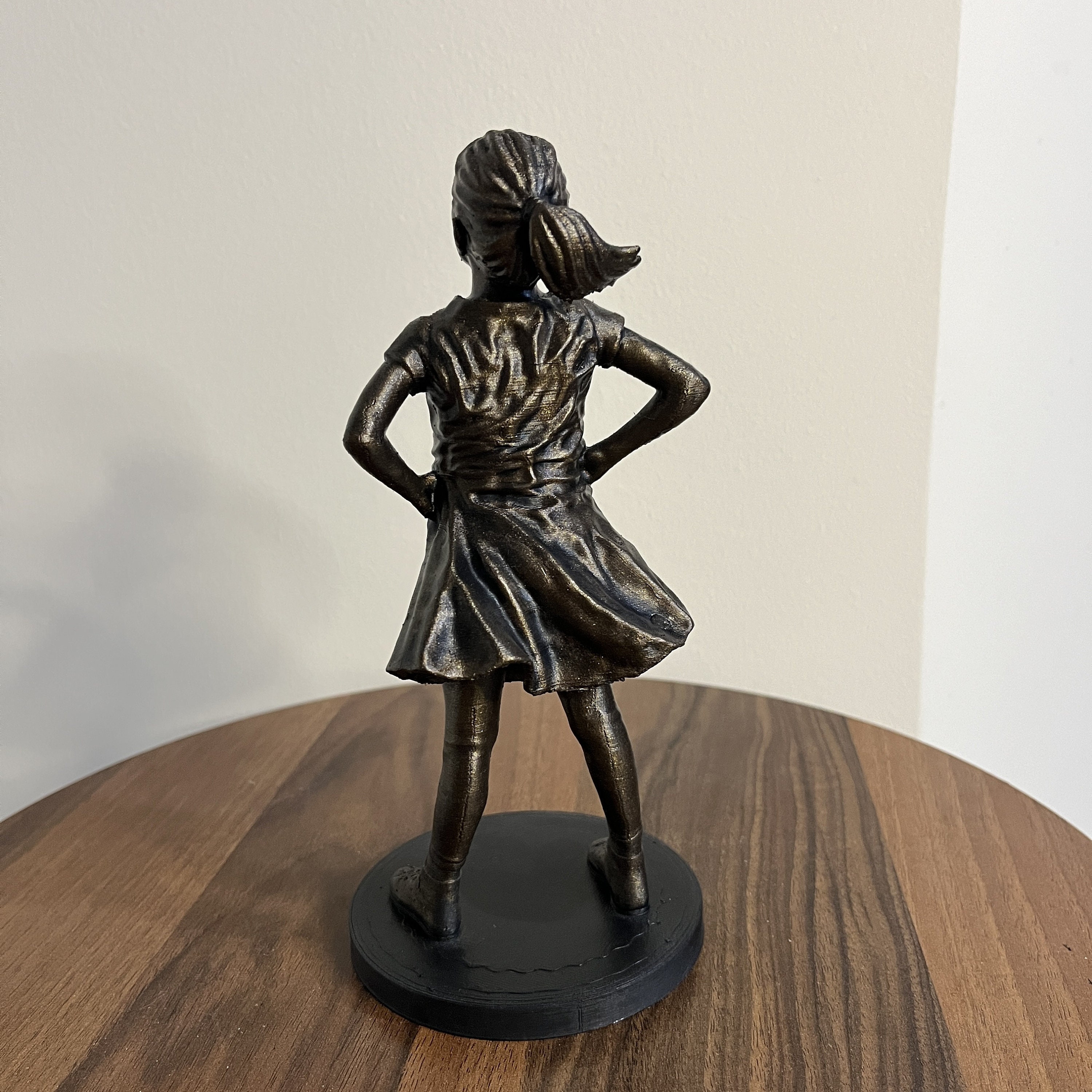 Fearless Girl Statue 3D Printed Bronze Painted REPLICA New Etsy