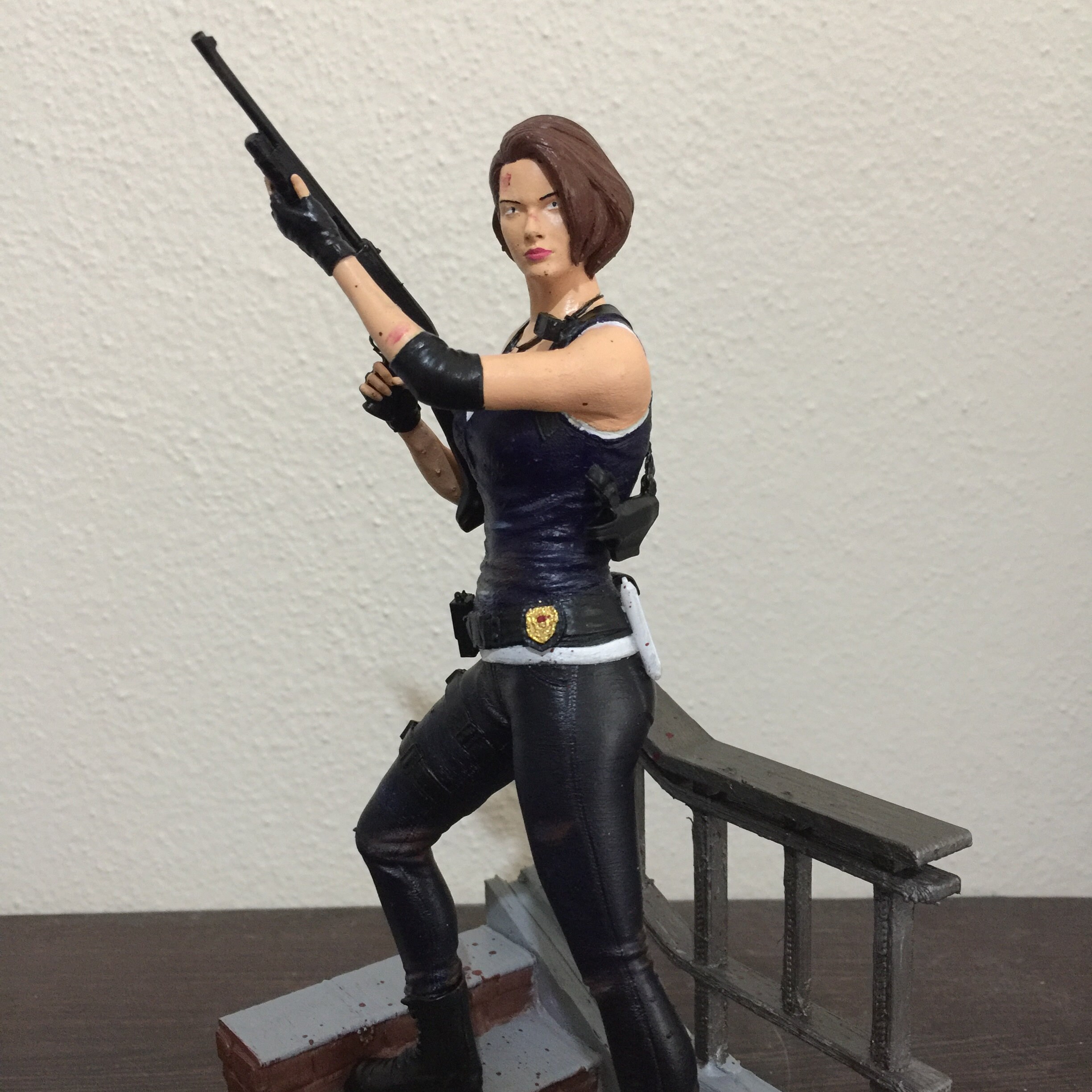 Resident Evil 5 Jill Valentine Resin Model Painted Statue 1/4 Hot