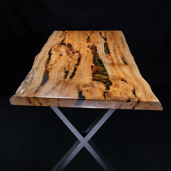 Reclaimed Wood Dining Table - Etsy UK