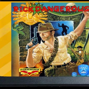 Rick Dangerous 32X (自作) (32X 互換) – ビデオゲームカートリッジ