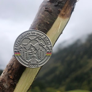 Wander in the Eifel | Wanderlust | Wandering | Hiking | Enamel Pin | Gadget | Walking | Hiking | Backpack | Hiking pin | Eifel | Eifelsteig