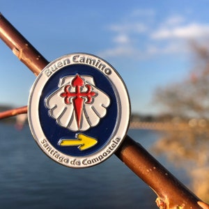 Buen Camino | Santiago de Compostela | Pelgrim | Pilgrim | Wandelen | Emaille Pin | Gadget | Walking | Hiking | Backpack |  | Wandelpin