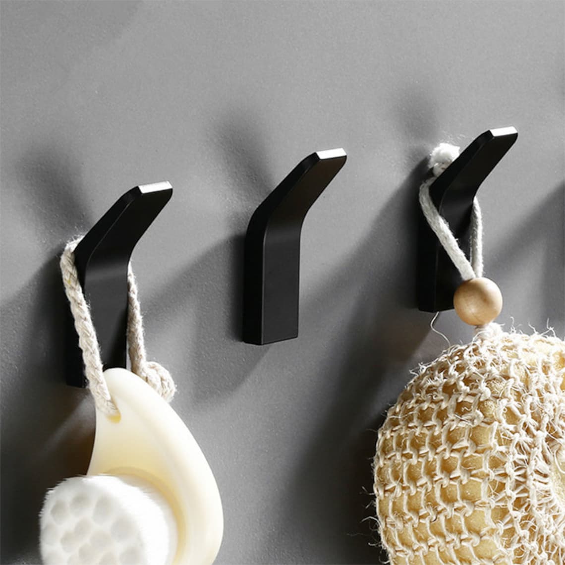 Nordic Style Coat Hook Pack of 4 Hooks Minimalist Slimline Etsy UK