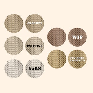 Instagram Story Highlight Covers, Knitting Highlight Covers, Instagram Story Highlight Icons, Crochet and Knitting Social Media Cover Photo