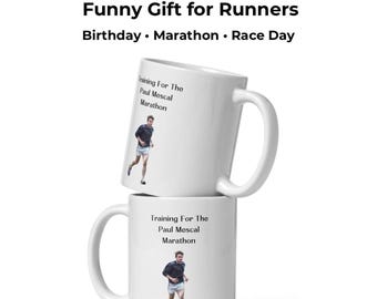 Funny Marathon Training Mug | Gift for Runner | Running Coffee Mug | Marathon Gift | Runner Birthday Gift | Jogger Gift | Gym Lover Cup