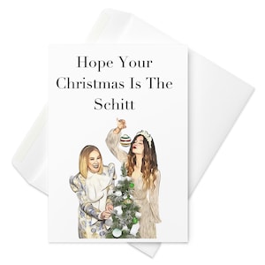 Schitt Christmas Card | Ew David | Schitt Christmas