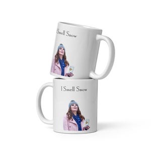 Tazza da caffè per ragazze / Sento odore di neve