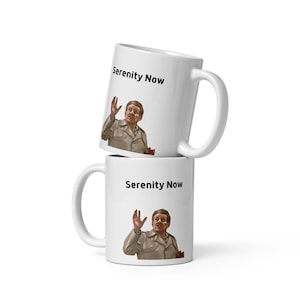 Serenity Now Mug | 90s Sitcom | 90s Nostalgia