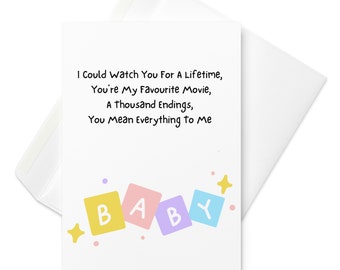 1st Birthday Card for Baby | One Today Card | First Birthday Card from Mum & Dad