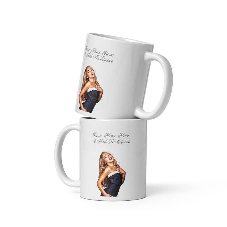 Sabrina Carpenter Please Please Please Espresso Mug