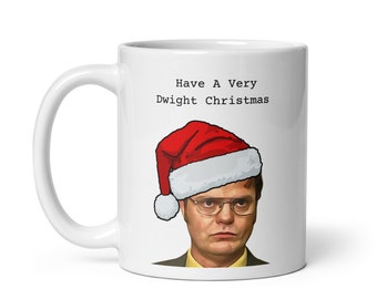 Dwight Schrute Christmas Mug | The Office Inspired Coffee Mug | Funny Holiday Gift