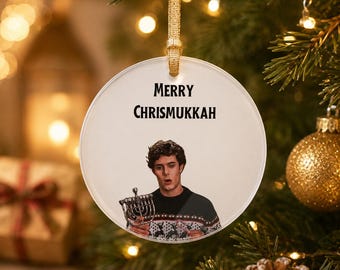 Chrismukkah Ornament | The OC Christmas Decoration | Seth Cohen