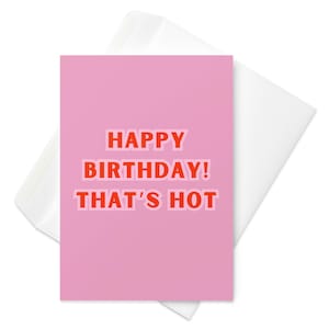That’s Hot Birthday Card | The Simple Life | Paris Hilton | Nicole Ritchie