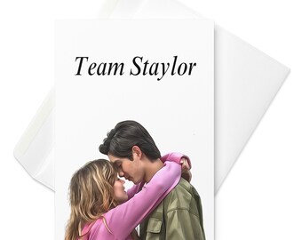 Team Staylor Card | Summer Love Card | Boyfriend Girlfriend Card | Romantic Card For Her | Cute Couple Card | Anniversary Card