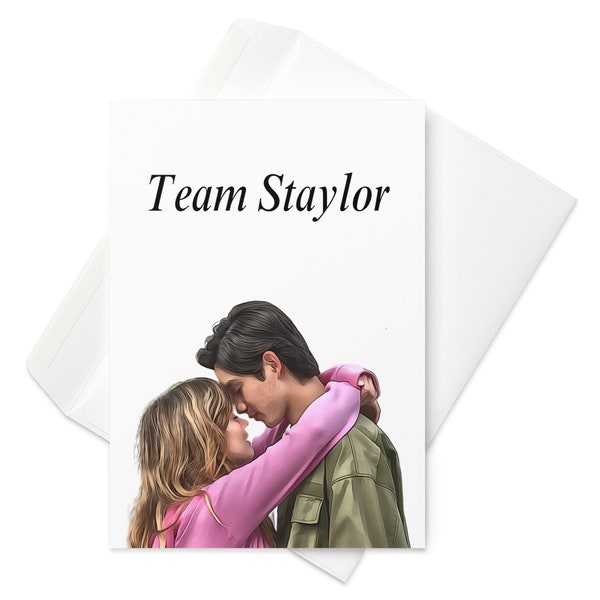 L'été où je suis devenue jolie - Carte Team Staylor | Produits dérivés de la série TSITP | Ventre Conklin | Équipe Conrad | Jenny Han | Conrad Fisher | Ventre