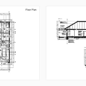 Full Detailed Modern Family House Plan 18m x 17m Modern Floor Plans, 4 Bedroom 173 m2, w/ Loft, Bedroom image 3