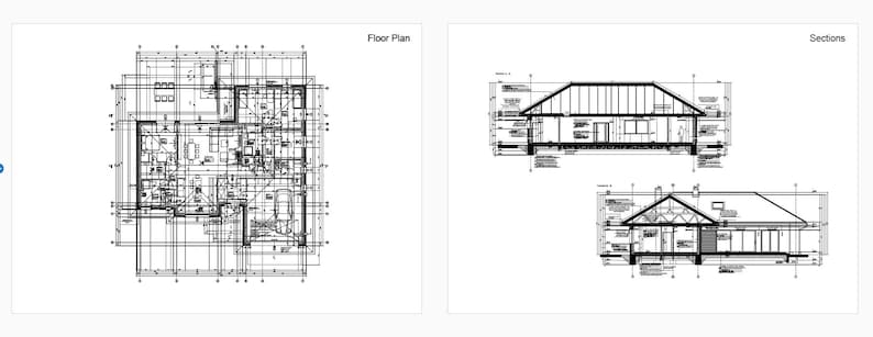 Full Detailed Modern Family House Plan 18m x 17m Modern Floor Plans, 4 Bedroom 173 m2, w/ Loft, Bedroom image 3
