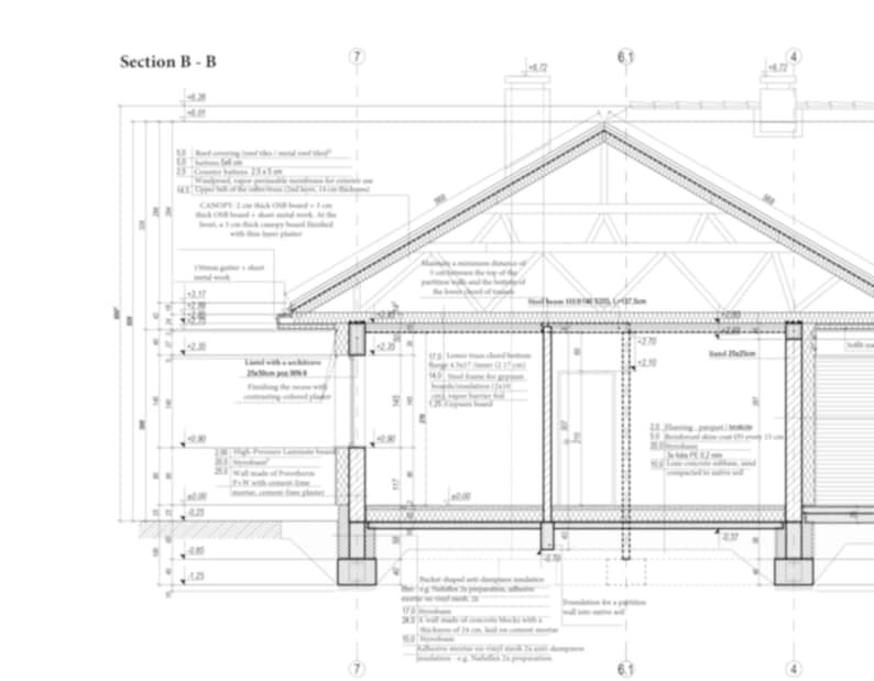 Full Detailed Modern Family House Plan 18m x 17m Modern Floor Plans, 4 Bedroom 173 m2, w/ Loft, Bedroom image 2