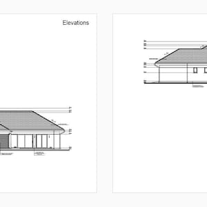 Full Detailed Modern Family House Plan 18m x 17m Modern Floor Plans, 4 Bedroom 173 m2, w/ Loft, Bedroom image 4