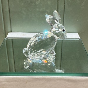Swarovski Crystal Rabbit Hare Figurine - 2011 Edition - Boxed