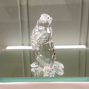 Figurine en cristal Swarovski marmotte Swarovski marmotte animal mignon figurine animal en cristal cristal Swarovski BOXED image 1