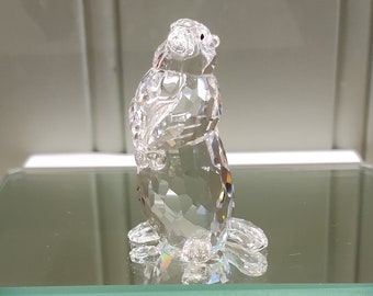 Figurine en cristal Swarovski - marmotte Swarovski - marmotte - animal mignon - figurine animal en cristal - cristal Swarovski - BOXED