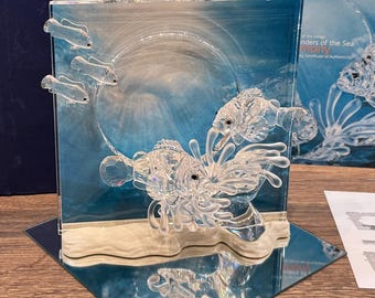 SWAROVSKI スワロフスキー Wonders of the sea SWAROVSKI CRYSTAL SCULPTURES - Wonders of the Sea Trilogy by