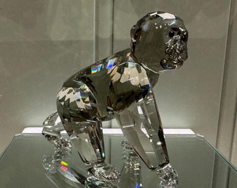 Swarovski Crystal Gorilla Family: 2009 Annual Edition, Black