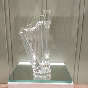 Swarovski Crystal Harp Figurine - Crystal Melodies Series (Boxed)