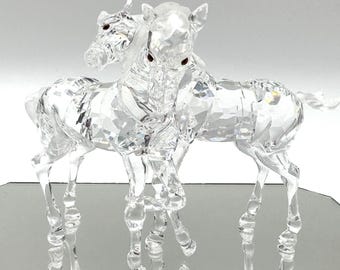 スワロフスキークリスタルのクリスベアとハニーポットの置物 - Etsy 日本