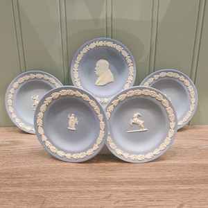 Wedgwood Jasperware Compote pedestal or Candy Dish - Vintage Jasperware - Marked