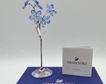 SWAROVSKI Crystal Paradise Flowers Danuba Sapphire - Etsy