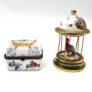 リモージュBOX 【バッグ&カード】 Limoges box - Etsy 日本