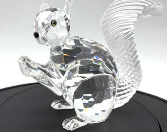 Swarovski kristallen figurine - Swarovski Eekhoorn - 10 jaar SCS - geen nootje