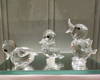 Swarovski Crystal Happy Duck Angel Figurine 5080327 - Etsy